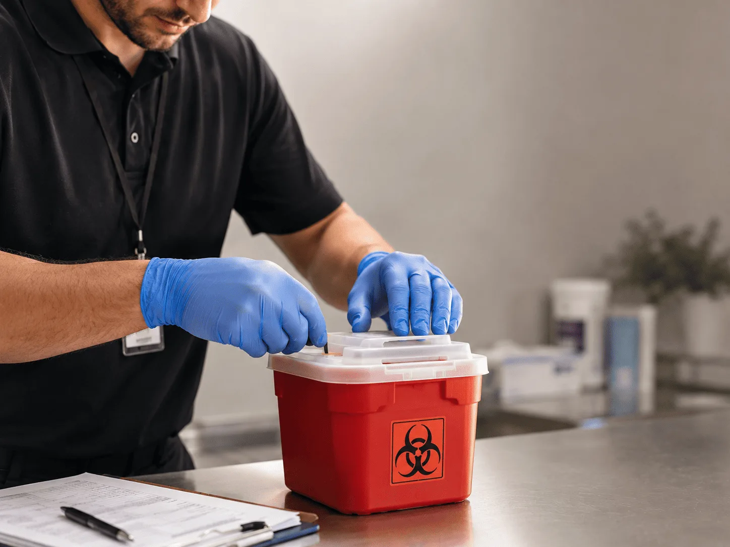 Why choose Sharps Waste Disposal in Barhamsville, VA